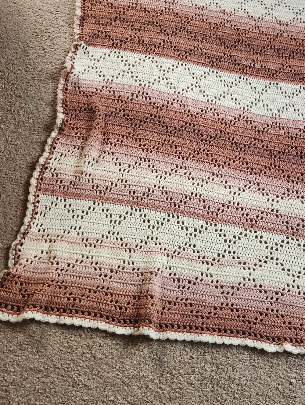 Hand Crocheted Afghan